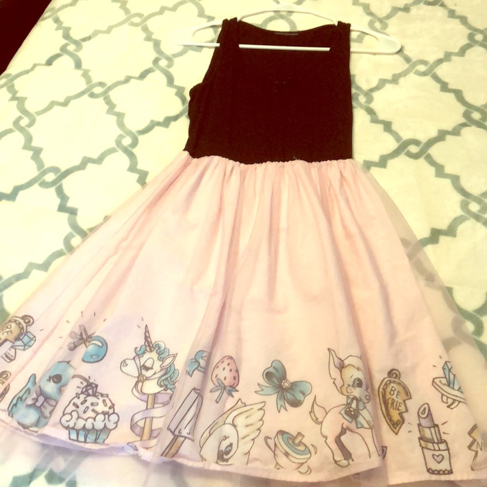 Vintage toy theme dress
